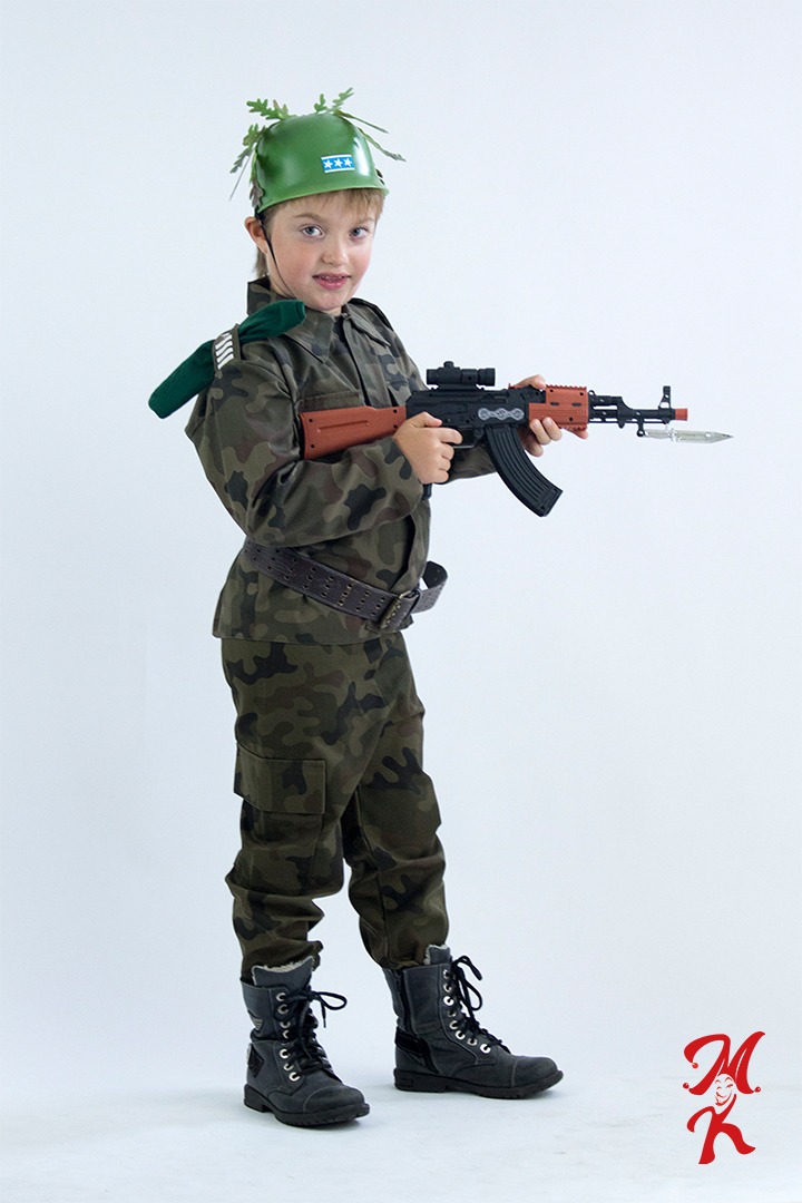 Strój żołnierza dla dzieci